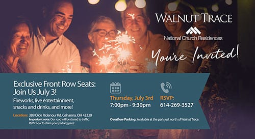 Walnut Trace July 3rd Event image