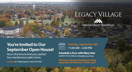 Legacy Village Patio Home Open House Event image