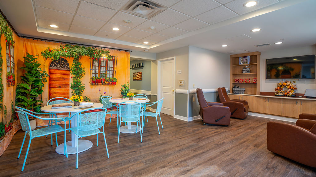 Modern kitchen in Harmony Trace home