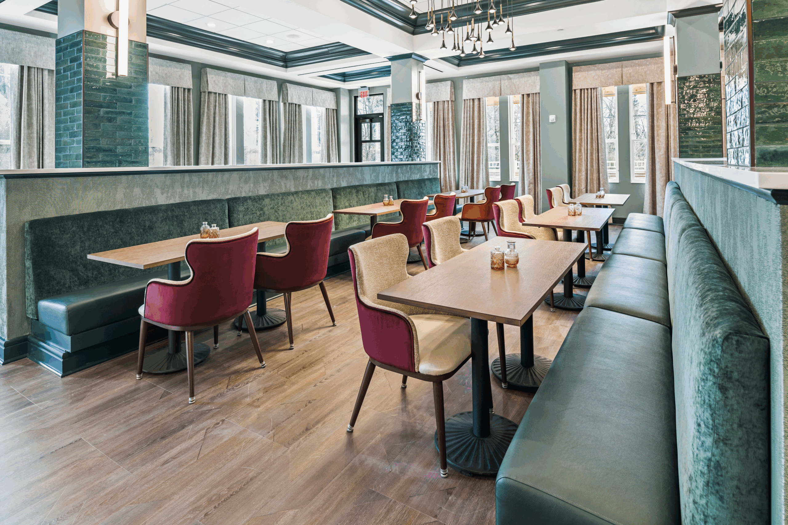 Brookwood Point dining area