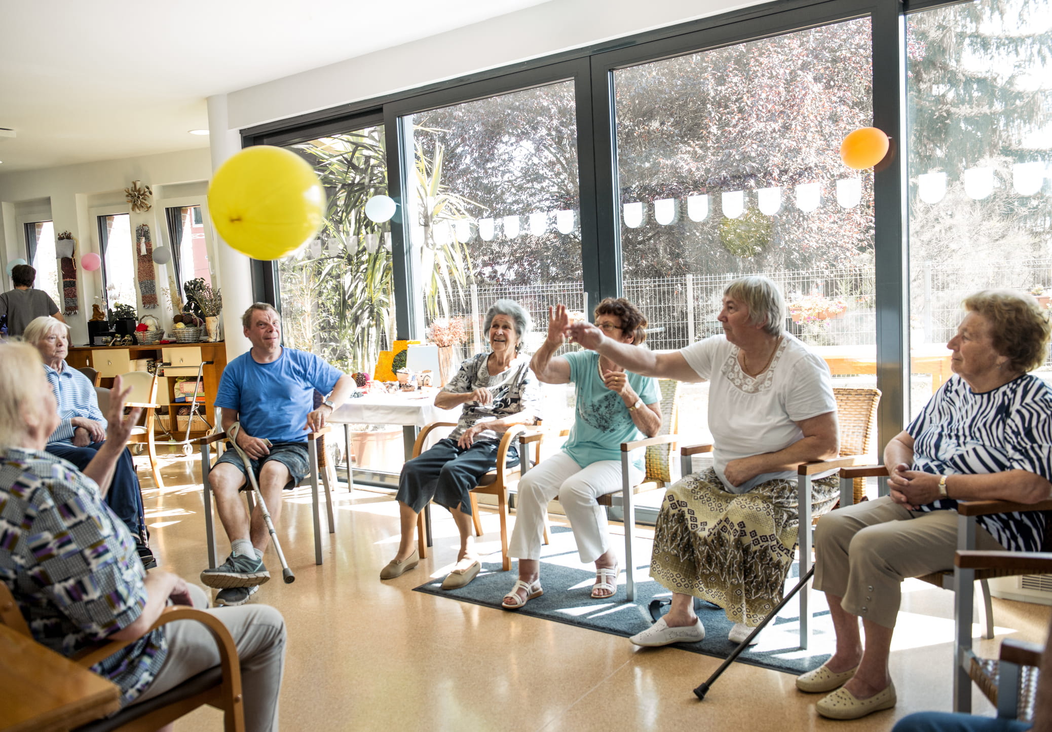 Senior birthday party